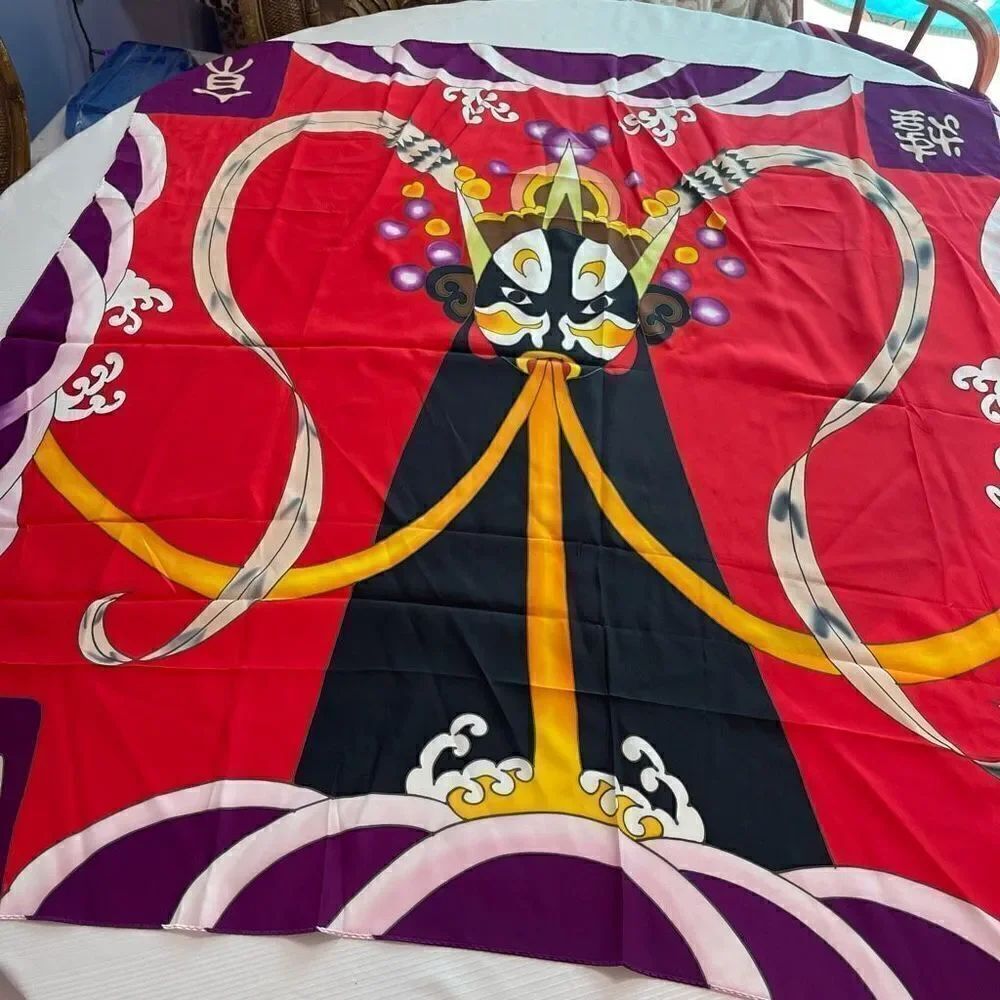 dp Silk Art To Wear Scarf